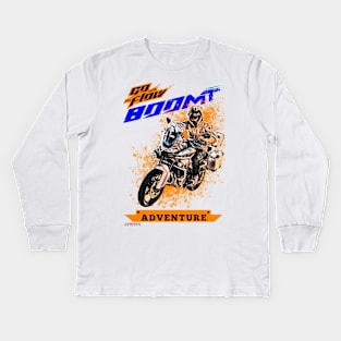 800mt CF moto Adventure Kids Long Sleeve T-Shirt